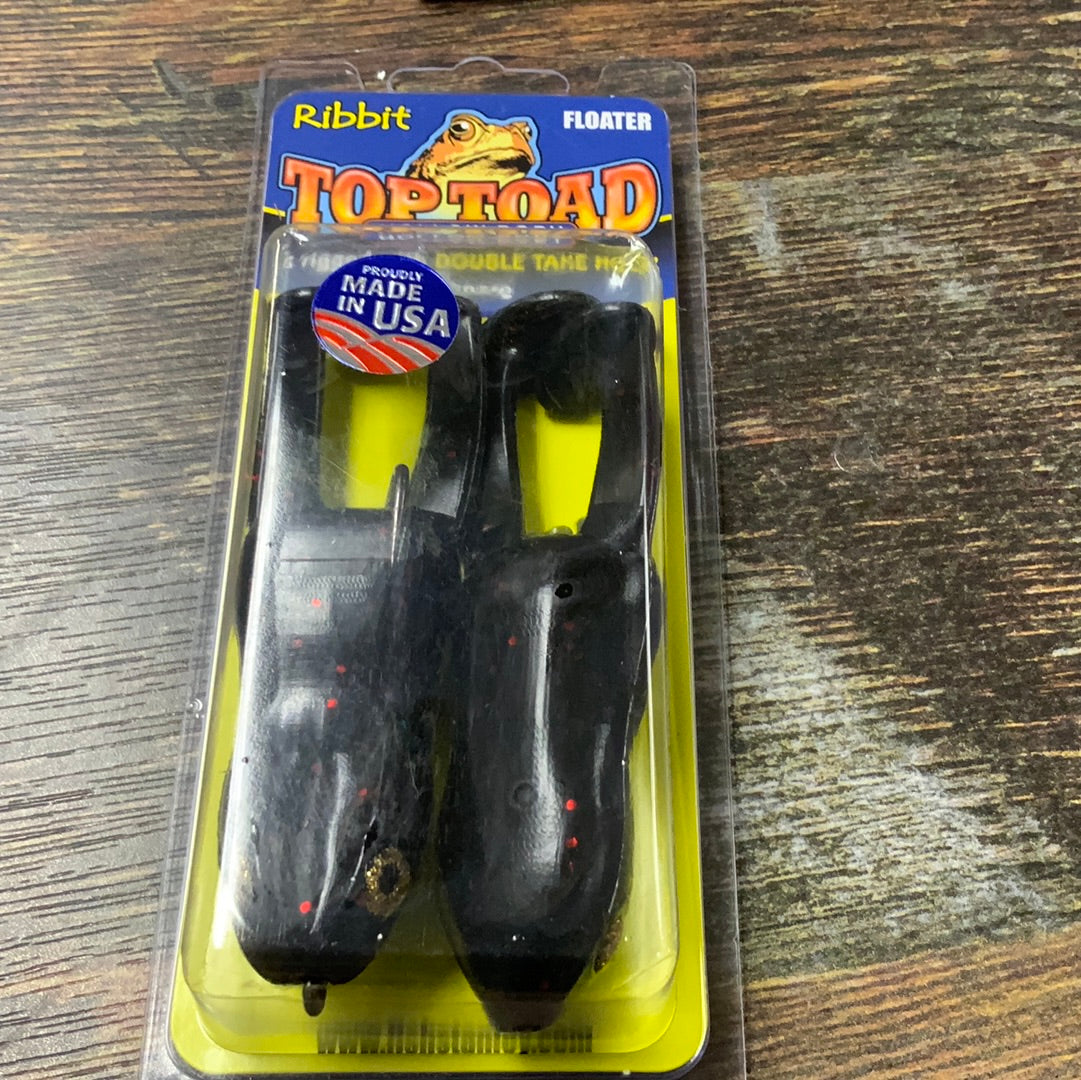 Ribbit Top Toad Floater - Black