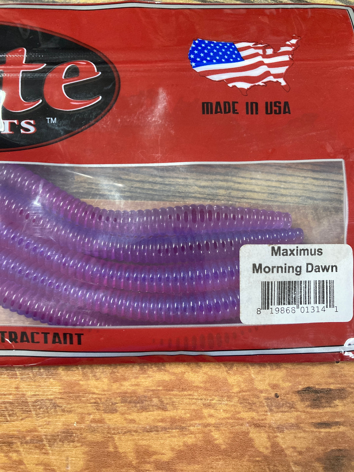 Xcite Maximus Worm 10.5" Morning Dawn