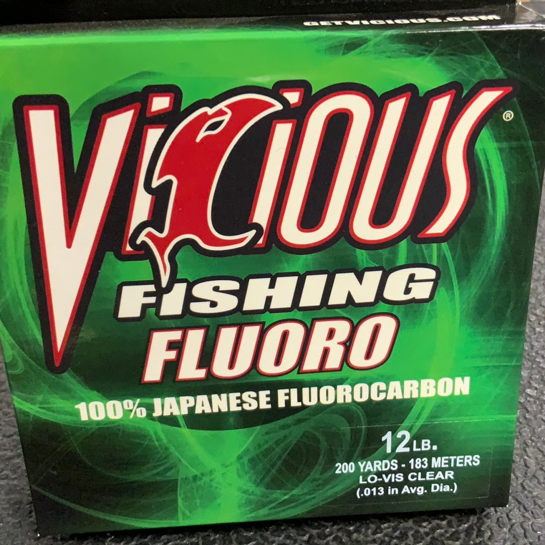 Vicious Fluoro 12 lb. 200 yd