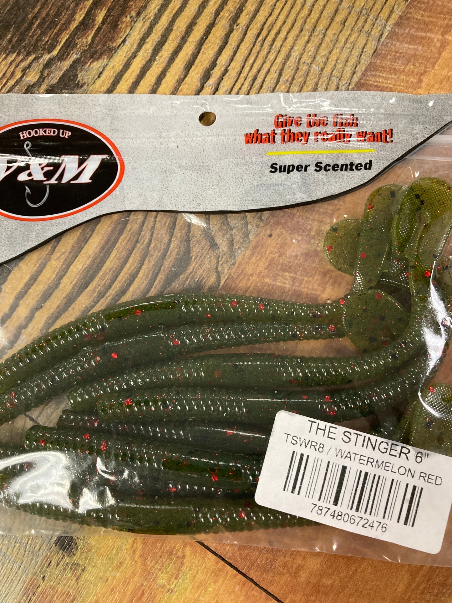 V&M The Stinger 6” Watermelon Red