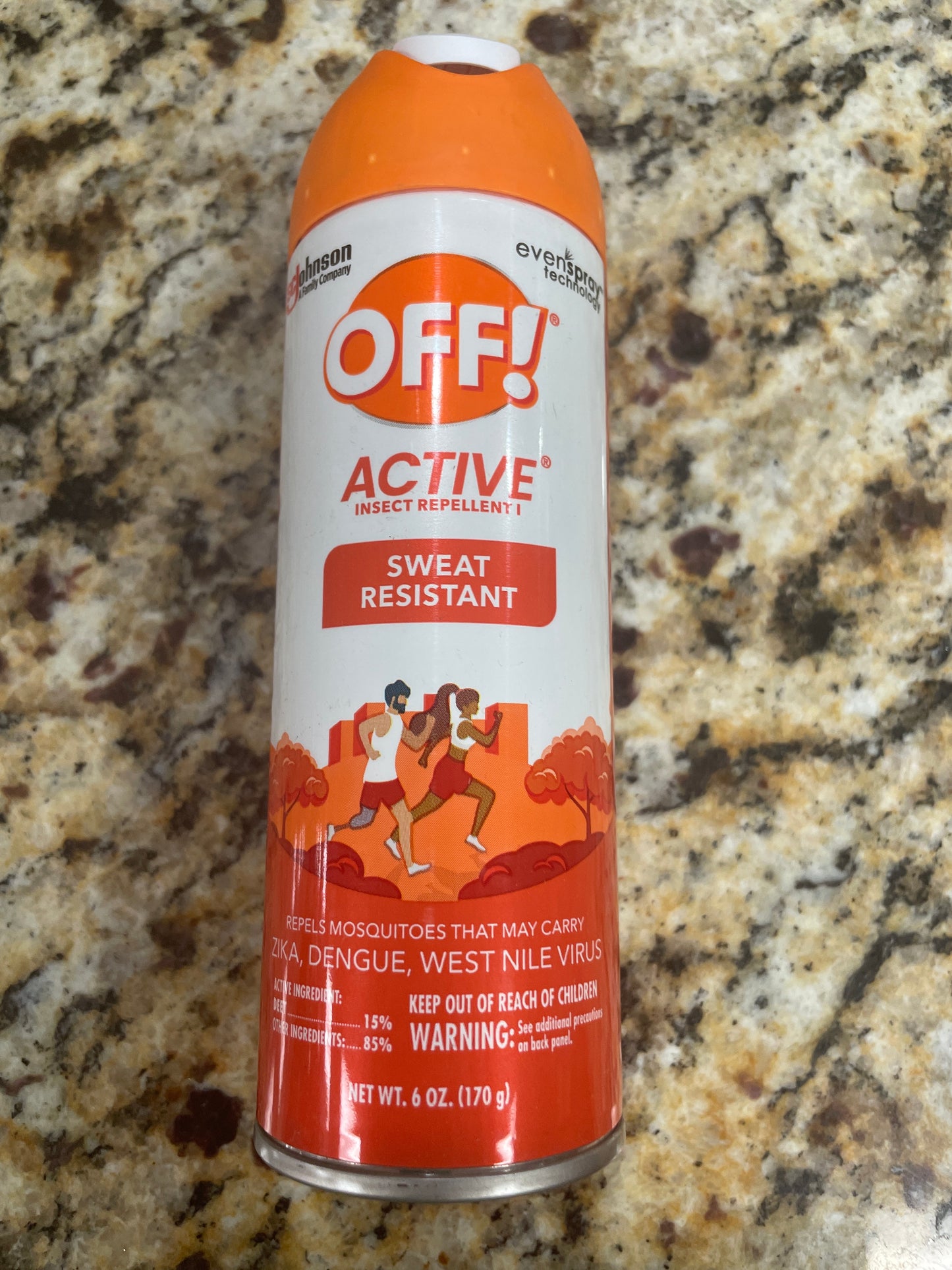 Off Active Sweat Resistant