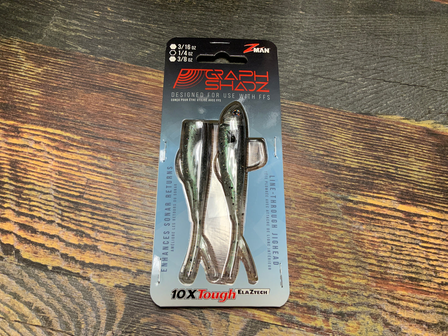 Z Man Graph Shadz 1/4 oz. 3.8” Bad Shad