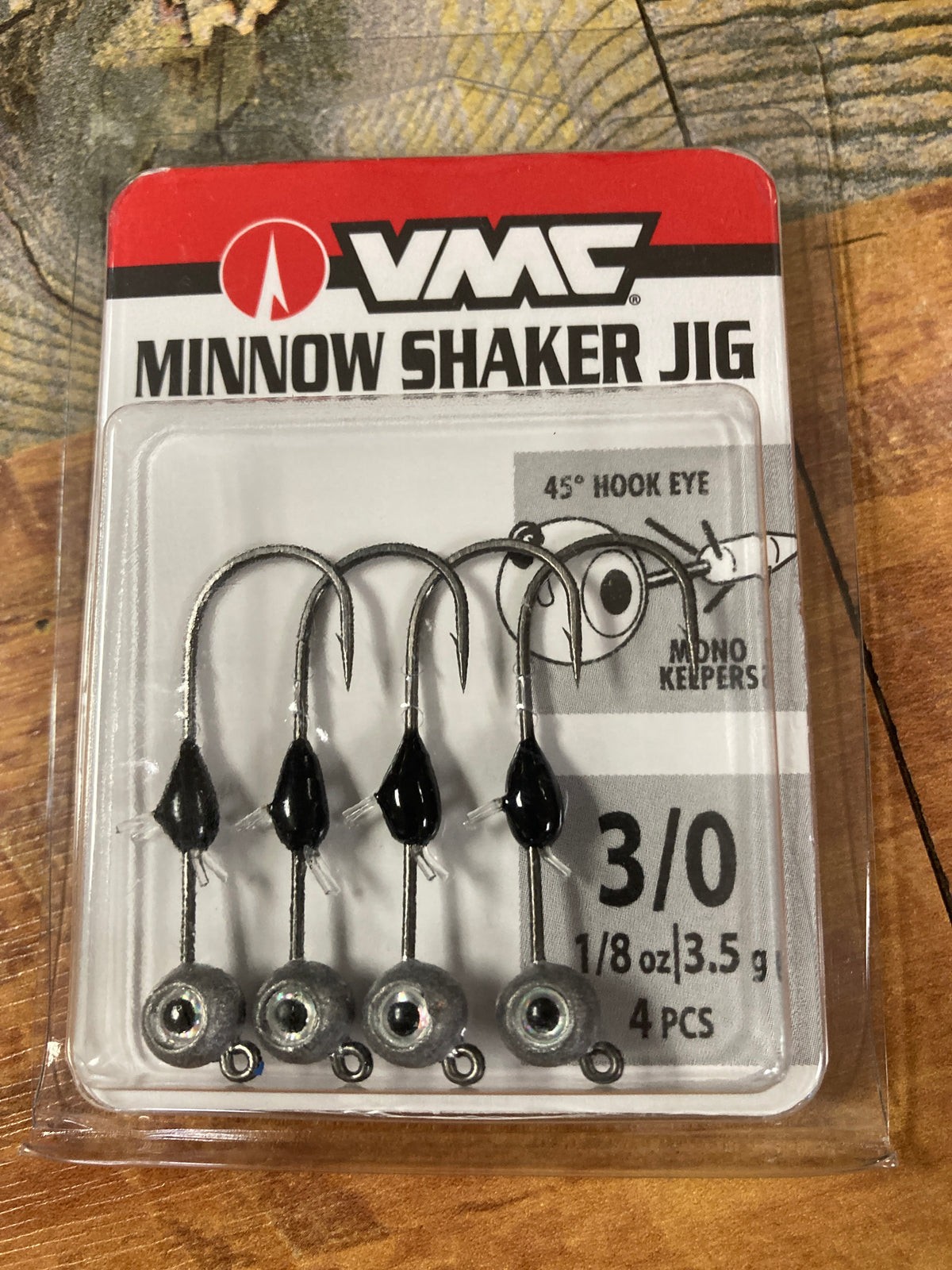 VMC Minnow Shaker Jig 1/8 oz 3/0 Natural