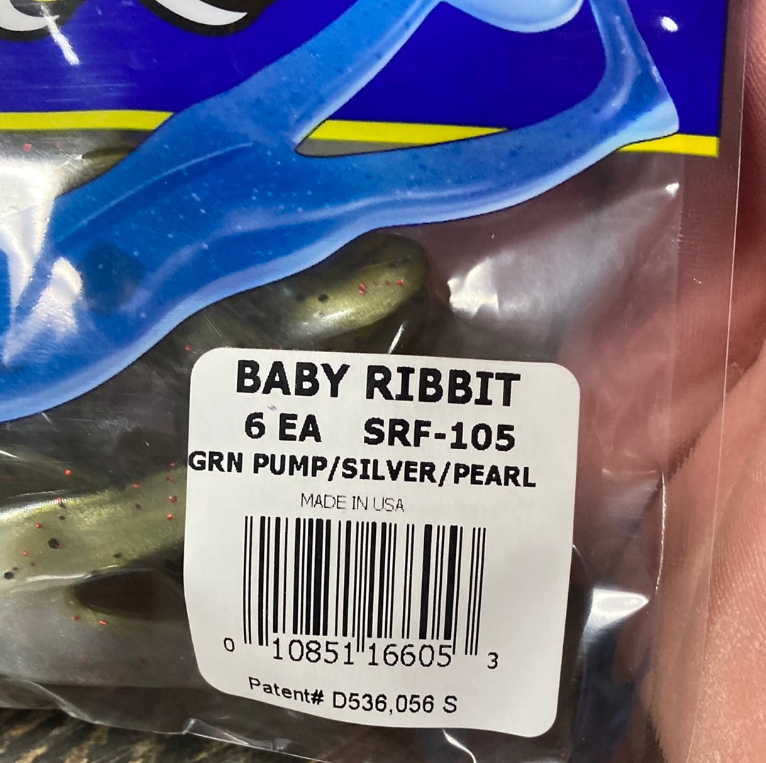 Ribbit Baby Ribbit - Green Silver Pearl