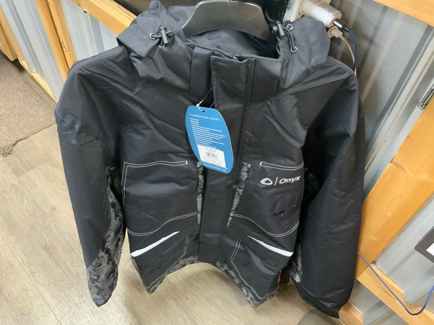 Onyx Thunder Rage Jacket - Black