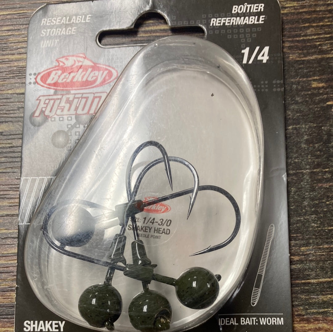 Berkley Fusion Shakey Head 1/4 oz. 3/0 Black