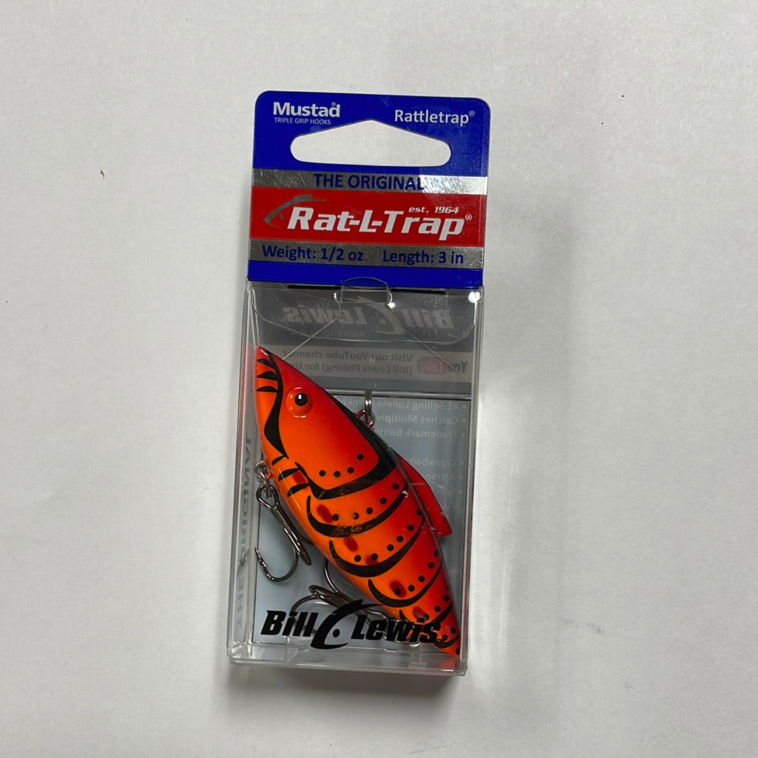 bill lewis rat l trap fishing lures Rat-L-Trap (1/4 oz) an excellent bait Bill Lewis RT140S Rat-L-Trap 0.5oz