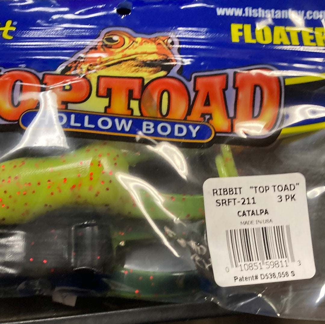 Ribbit Top Toad Floater - Catalpa