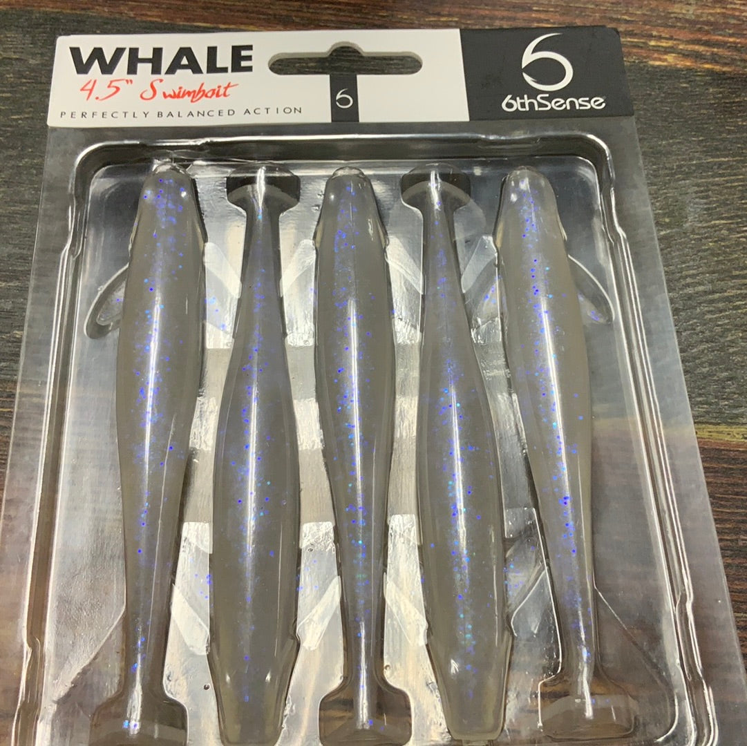 6th Sense Whale Swimbait 4.5" Ghost Ice Minnow