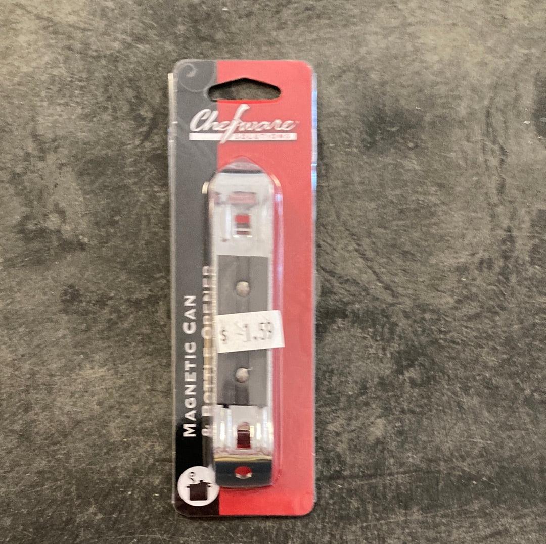Chef Ware Solution Magnetic Can & Bottle Opener