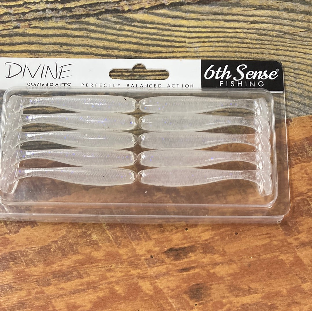 6th Sense Divine Swimbait 2.7" Ghost Ice Minnow
