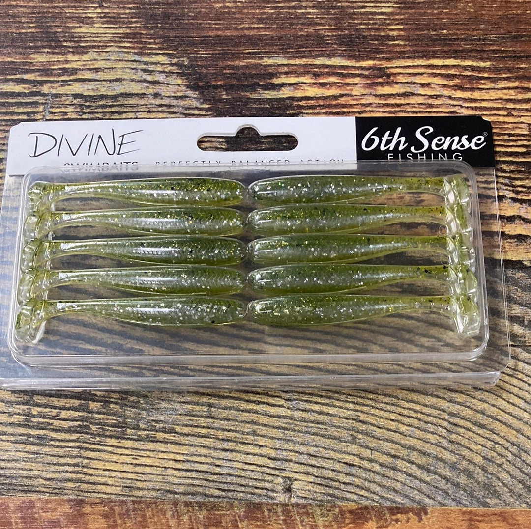 6th Sense Divine Swimbait 2.7" Melon Flash