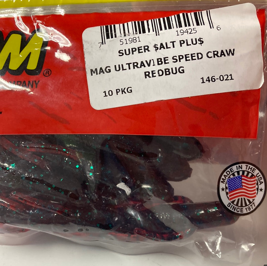 Zoom Mag UV Speed Craw - Red Bug