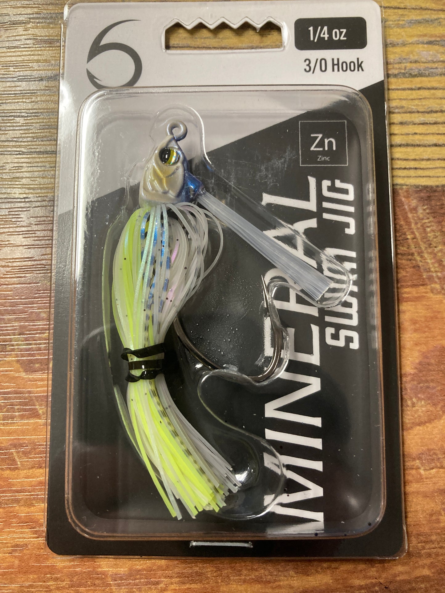 6th Sense Mineral Swim Jig 1/4 oz. Sexified Shad