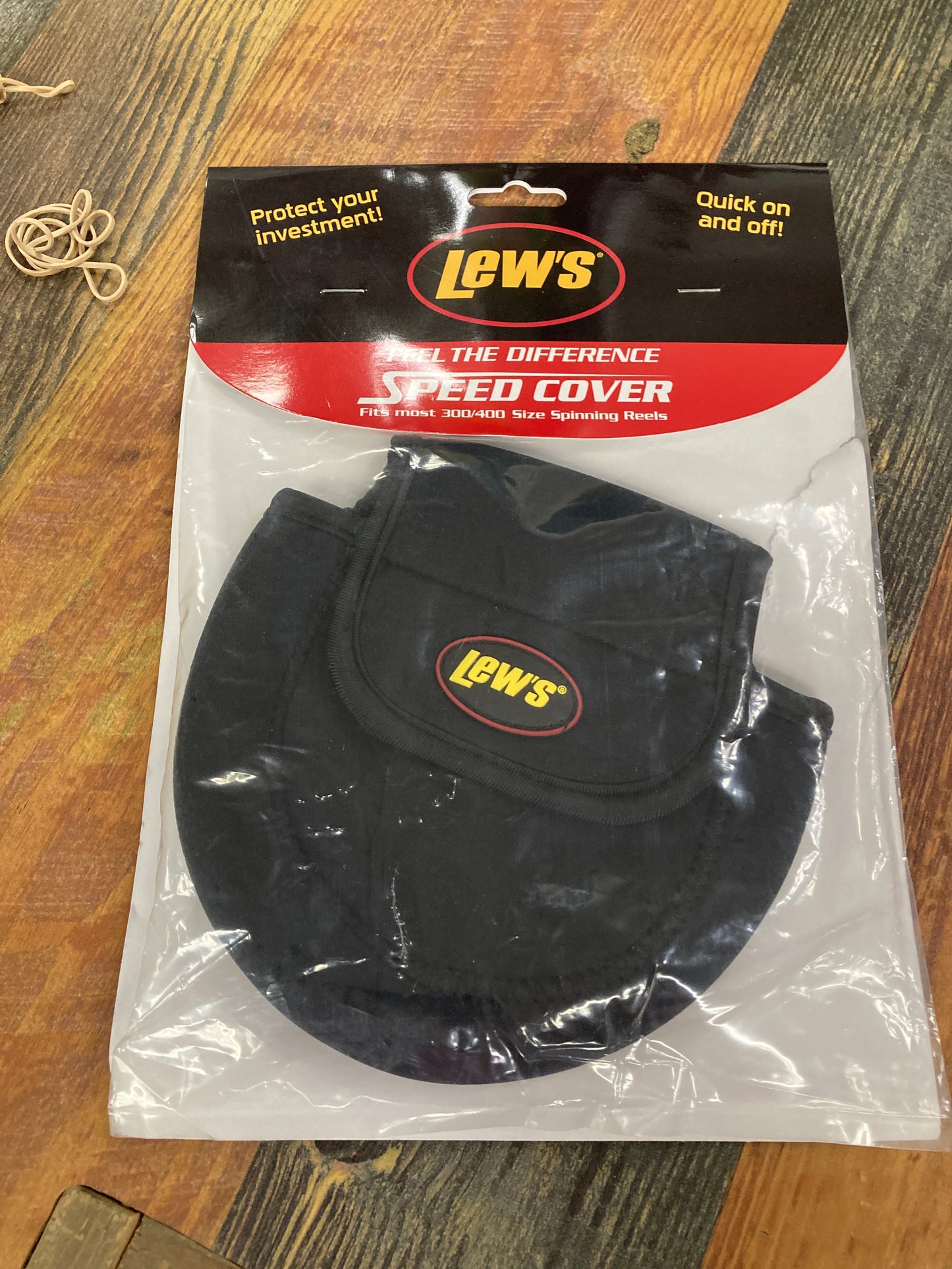 Lews Speed Spinning Reel Cover - Black