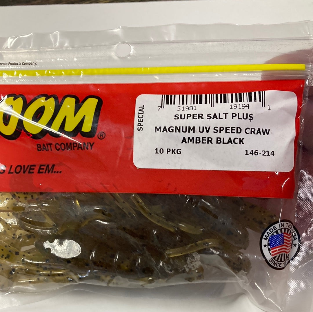 Zoom Mag UV Speed Craw - Amber Black