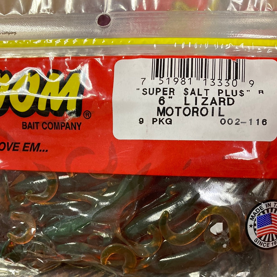 Zoom 6” Lizard - Motoroil