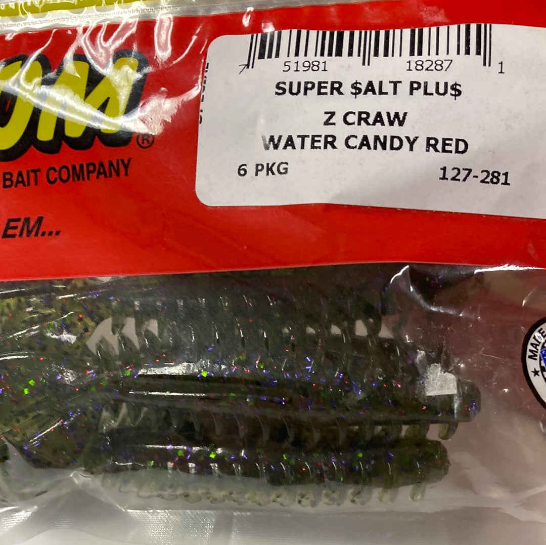 Zoom Z Craw - Watermelon Candy Red