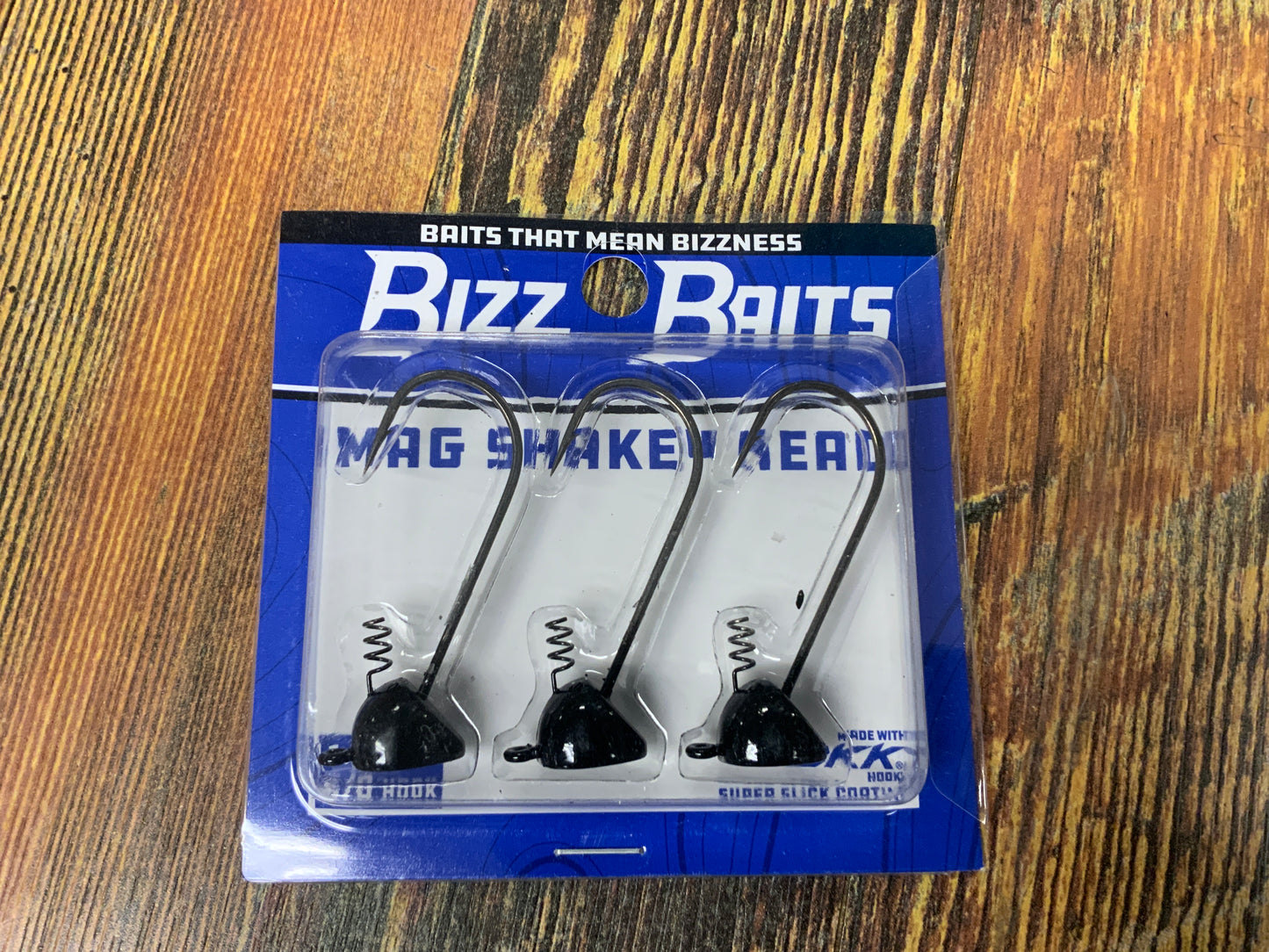 Bizz Baits Mag Shakey Head 1/2 oz. 6/0 Black