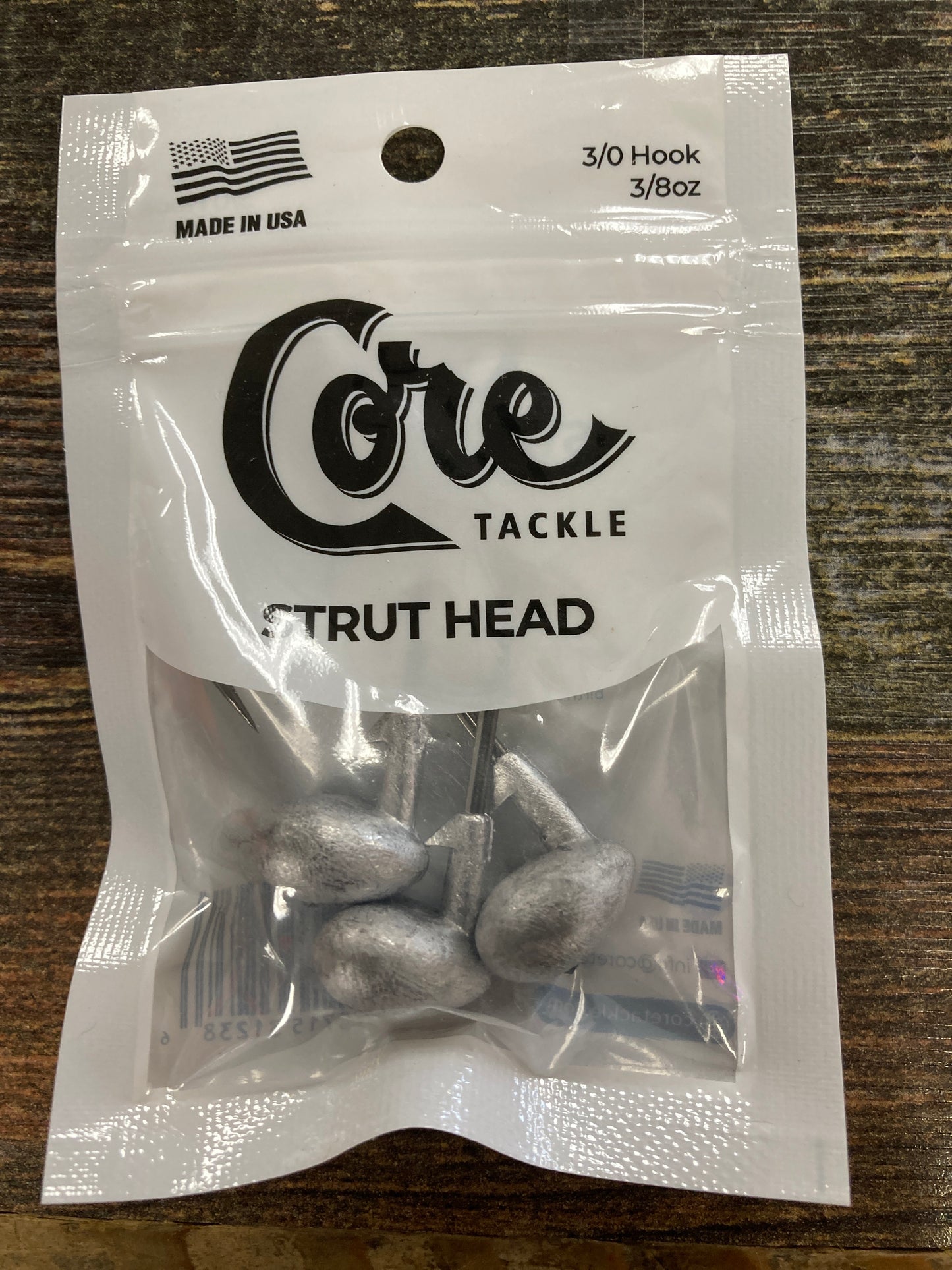 Core Tackle Strut Head 1/8 oz. 5/0