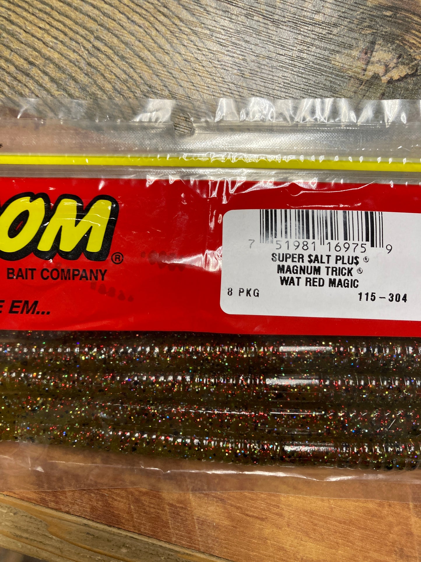Zoom Mag Trick Worm - Watermelon Red Magic
