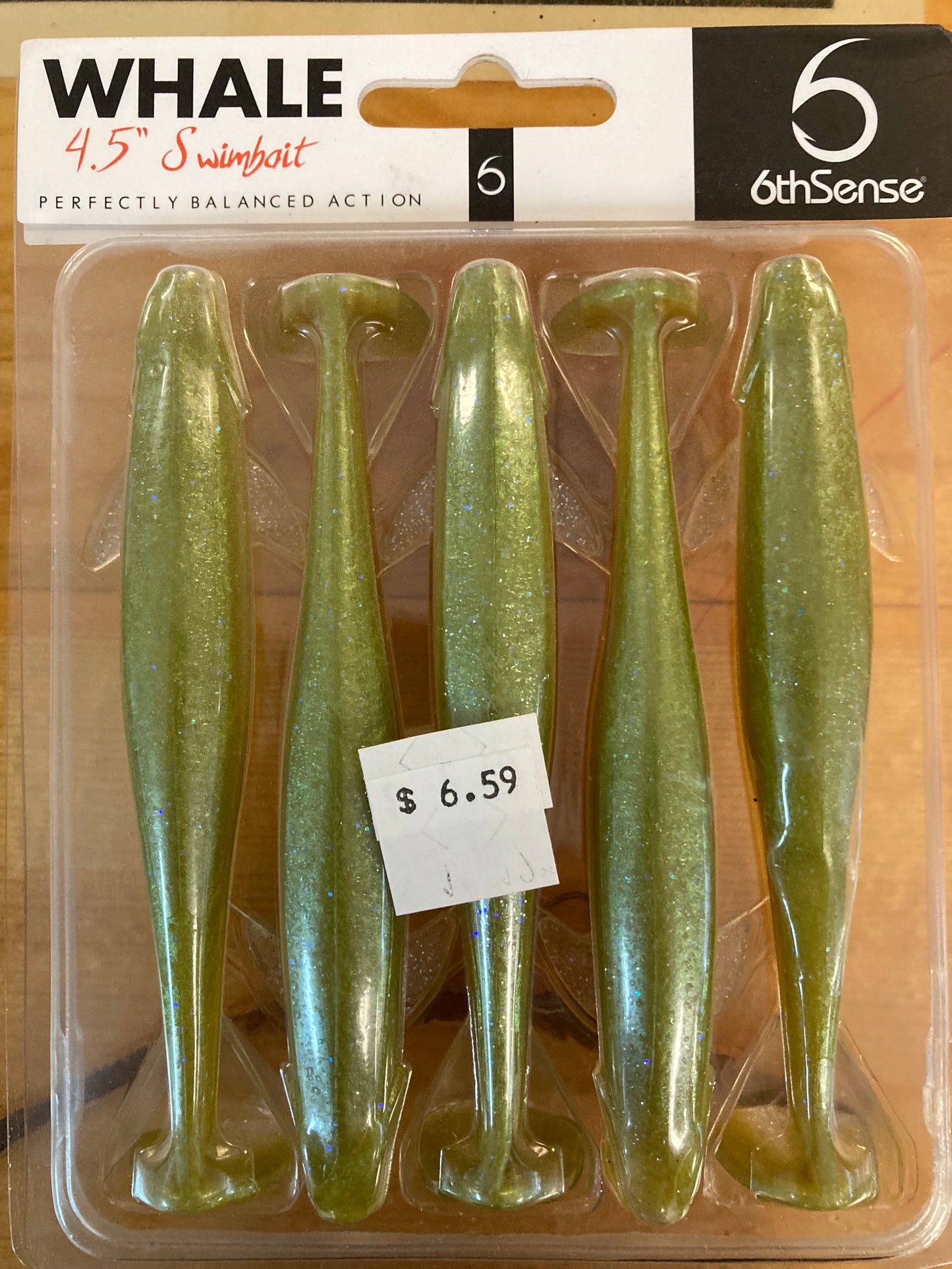 6th Sense Whale Swimbait 4.5" Bait Juice