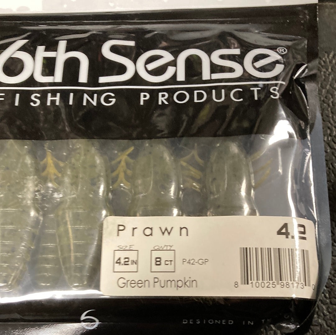 6th Sense Prawn 4.2 Green Pumpkin