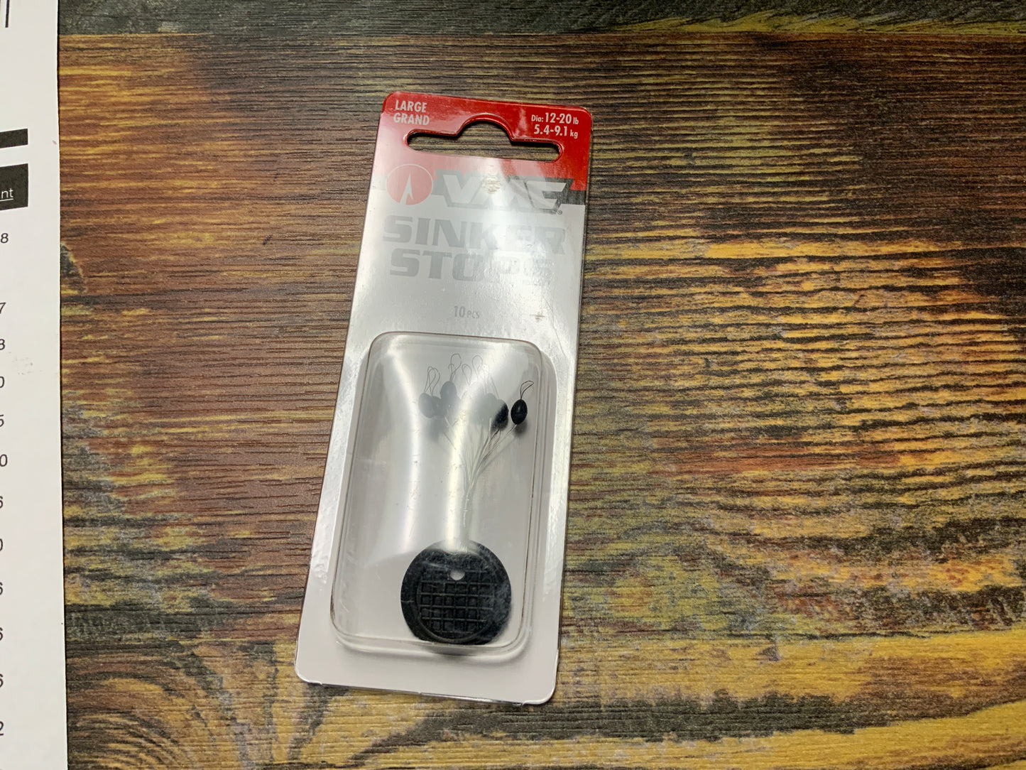 VMC Sinker Stops Black - Large