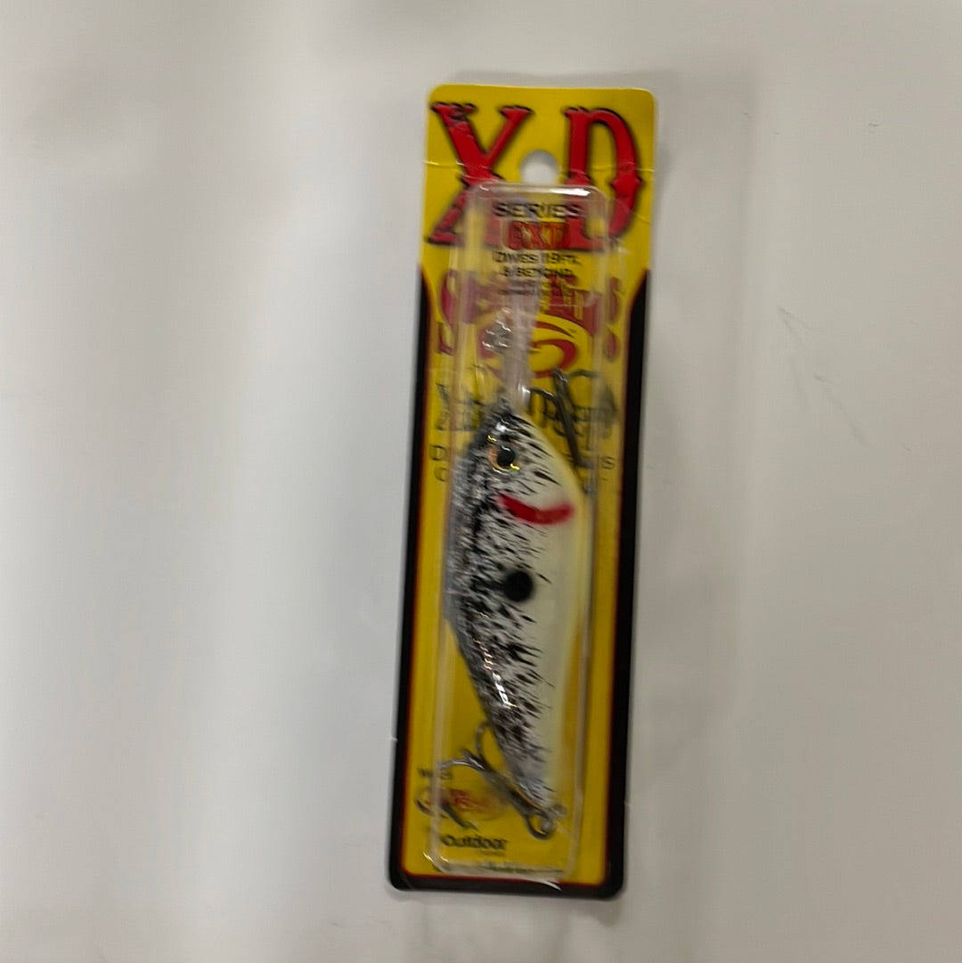 Strike King 6XD Dives 19’ & Beyond Pearl/Blk Splatter w/Chart Belly