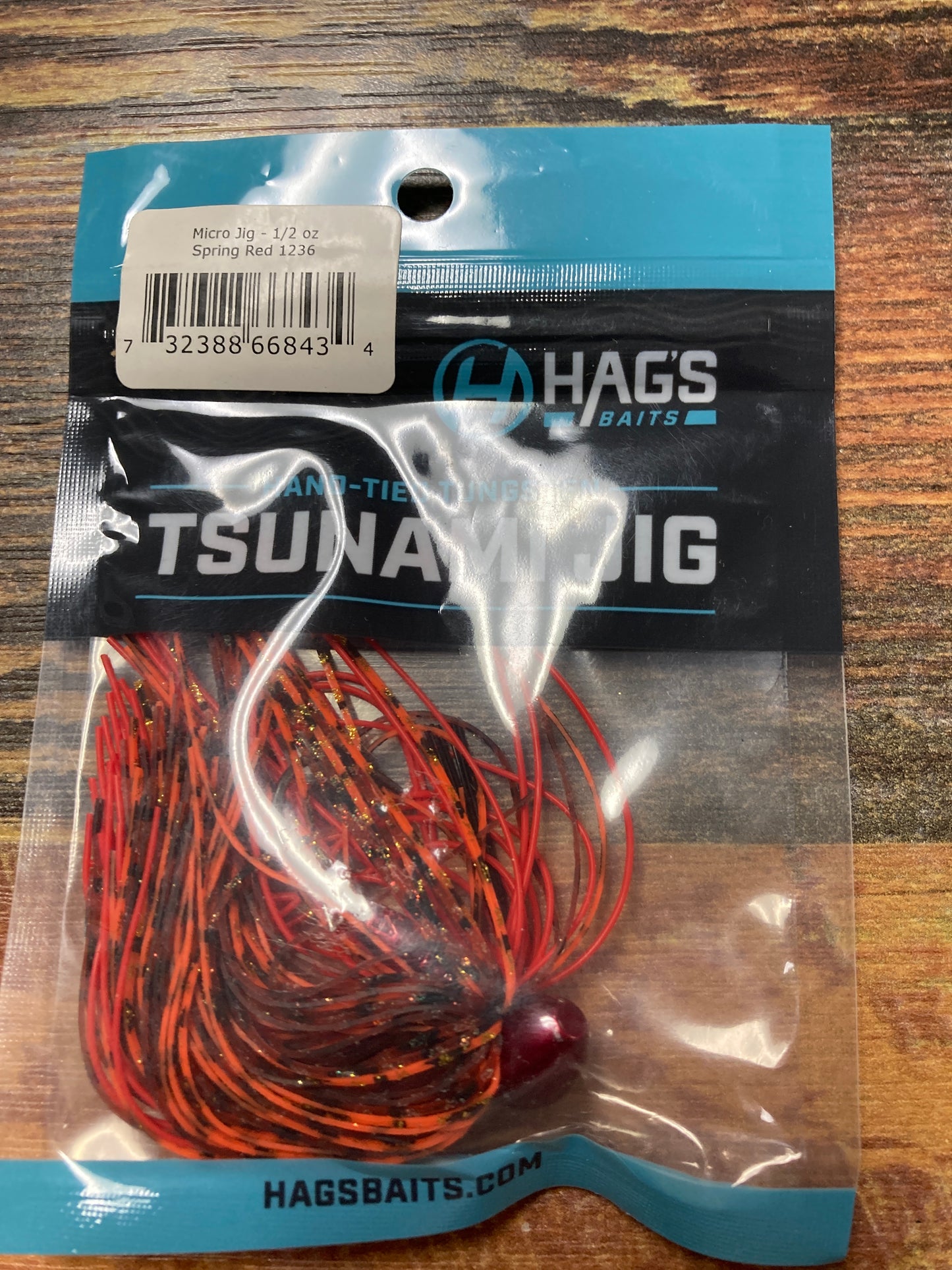 Hags Tsunami Jig 1/2 oz. Spring Red