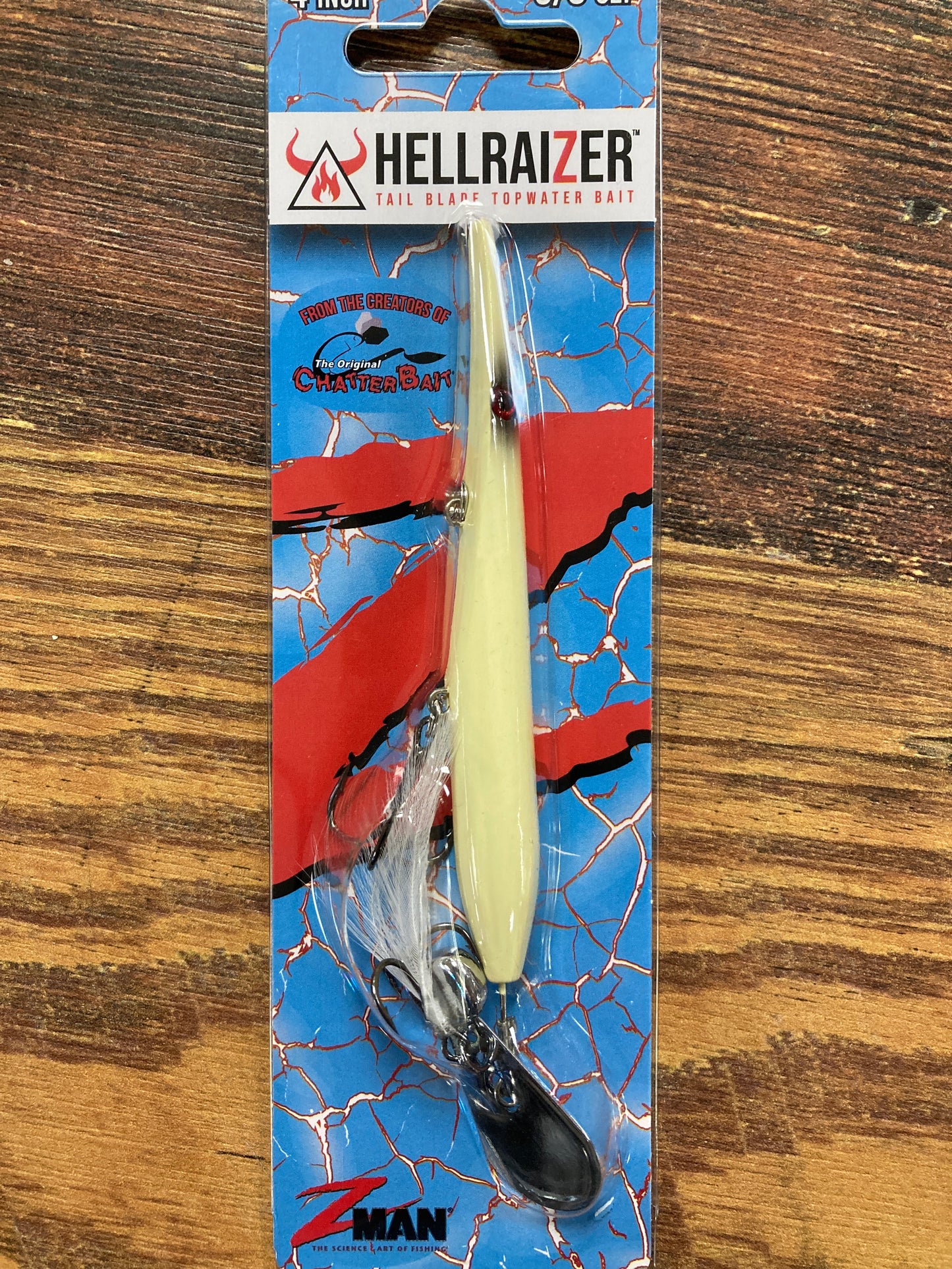 Z Man Hellrazer 4" Bone