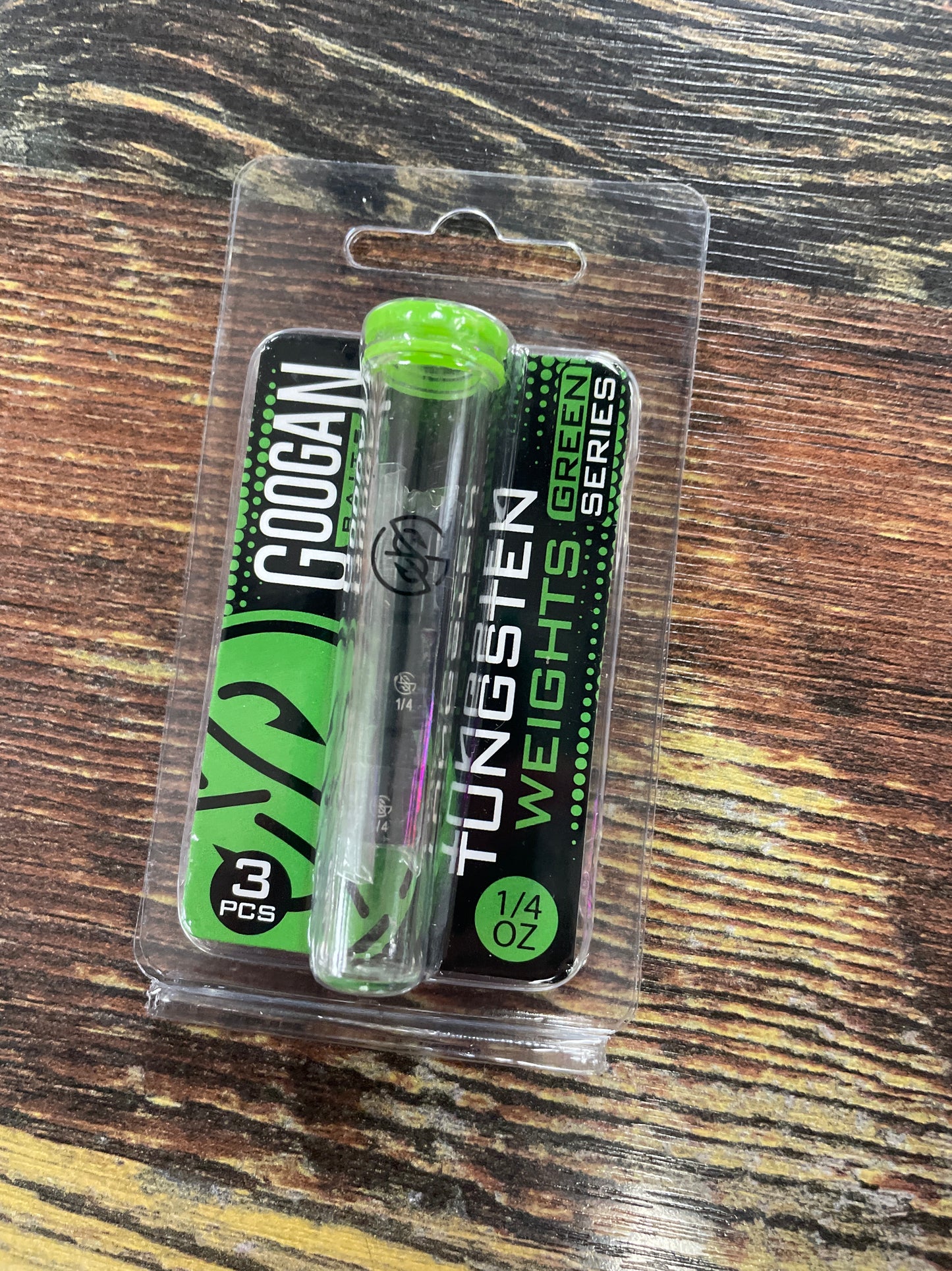 Googan Tungsten Weights 1/4 oz.