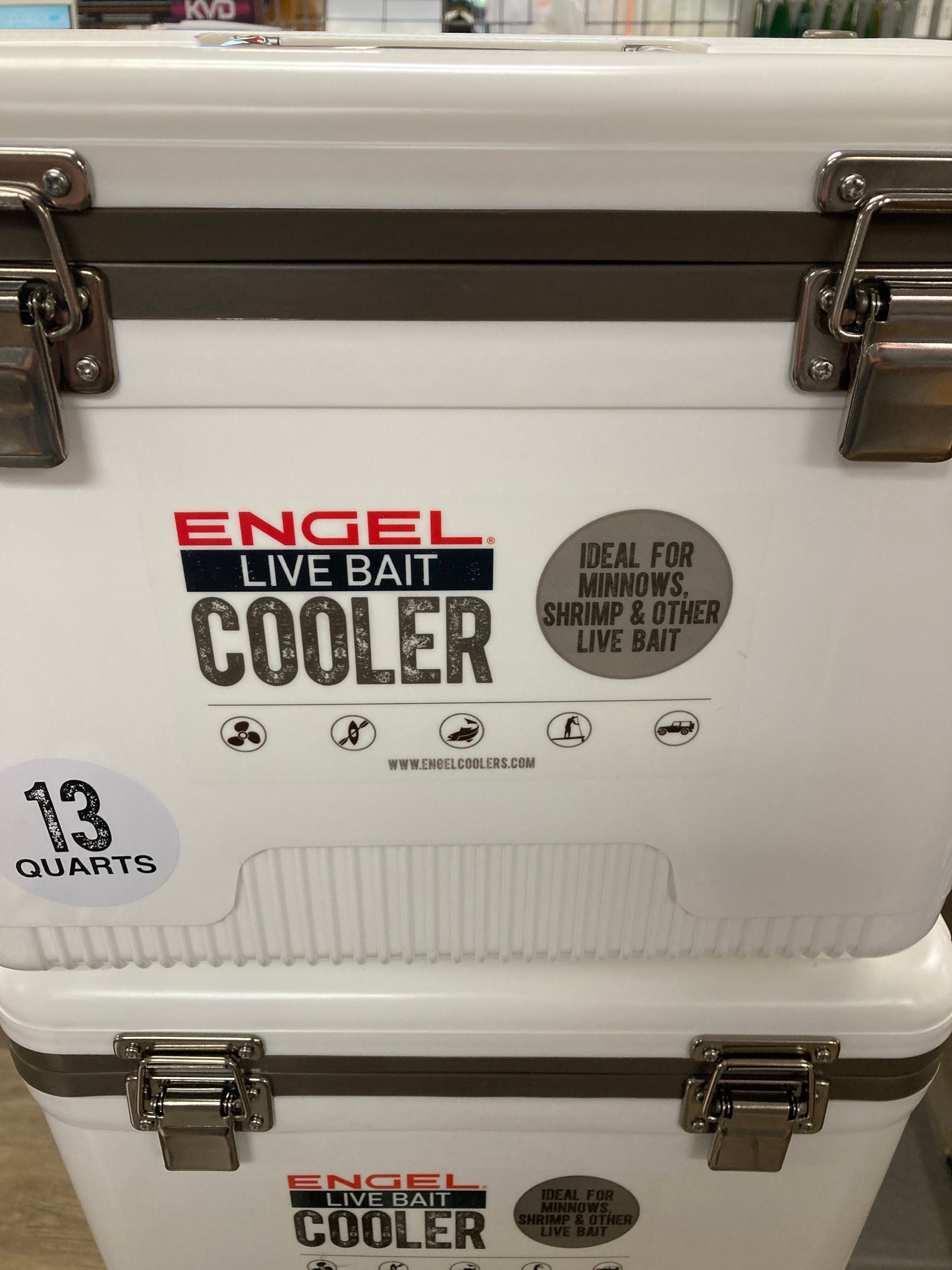 Engle Bait Cooler 13 qt. White