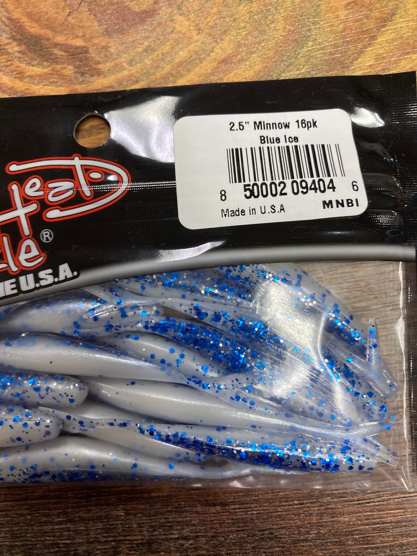 Bone Head Minnow 2.5” Blue Ice