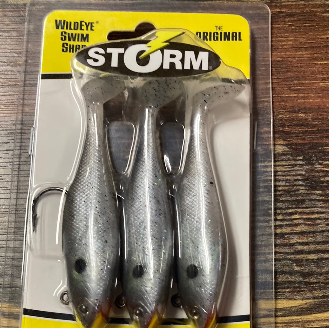Storm Wildeye Swim Shad 4” Natural Shad