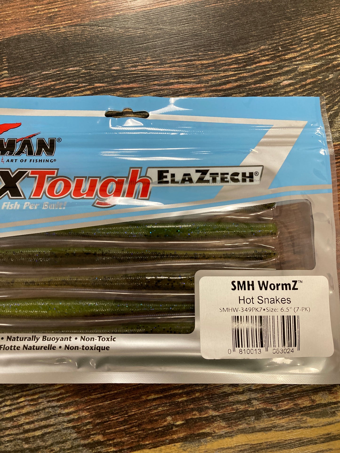 Z Man SMH Wormz 6.5" Hot Snakes