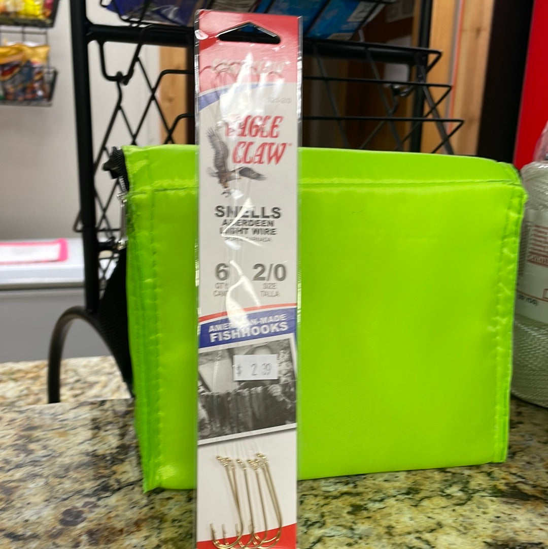 Eagle Claw Snells Aberdeen 2/0 Gold