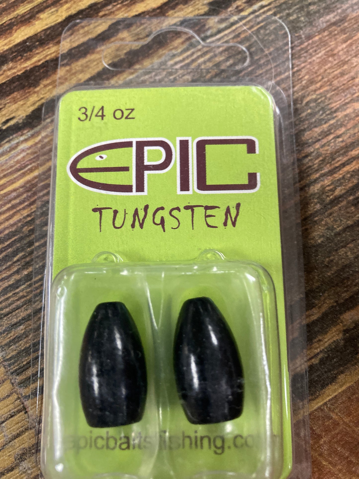 EPIC Tungsten Flippin Weight 3/4 oz. Black