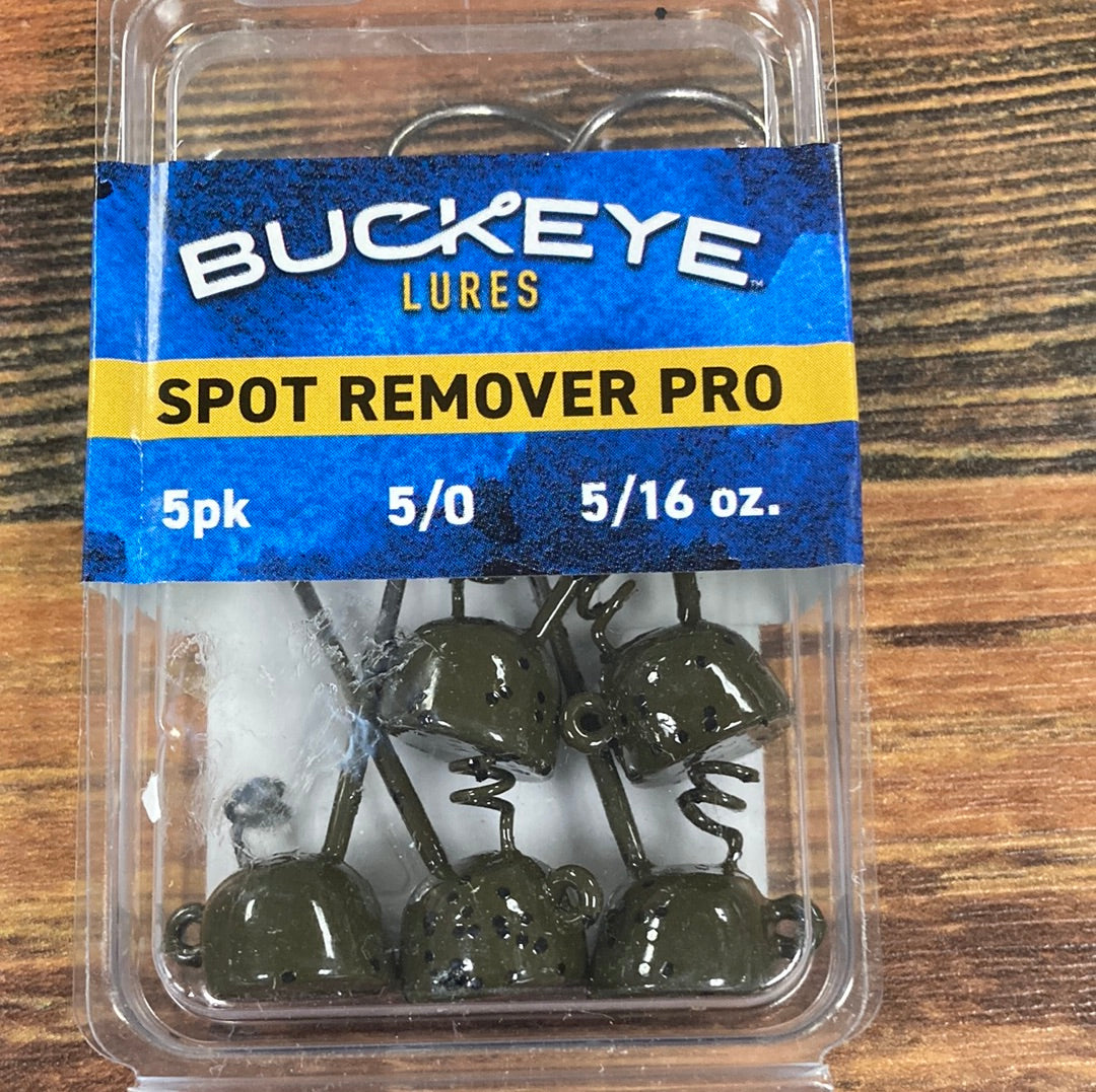 Buckeye Spot Remover 5/16 oz. 5/0 Green Pumpkin