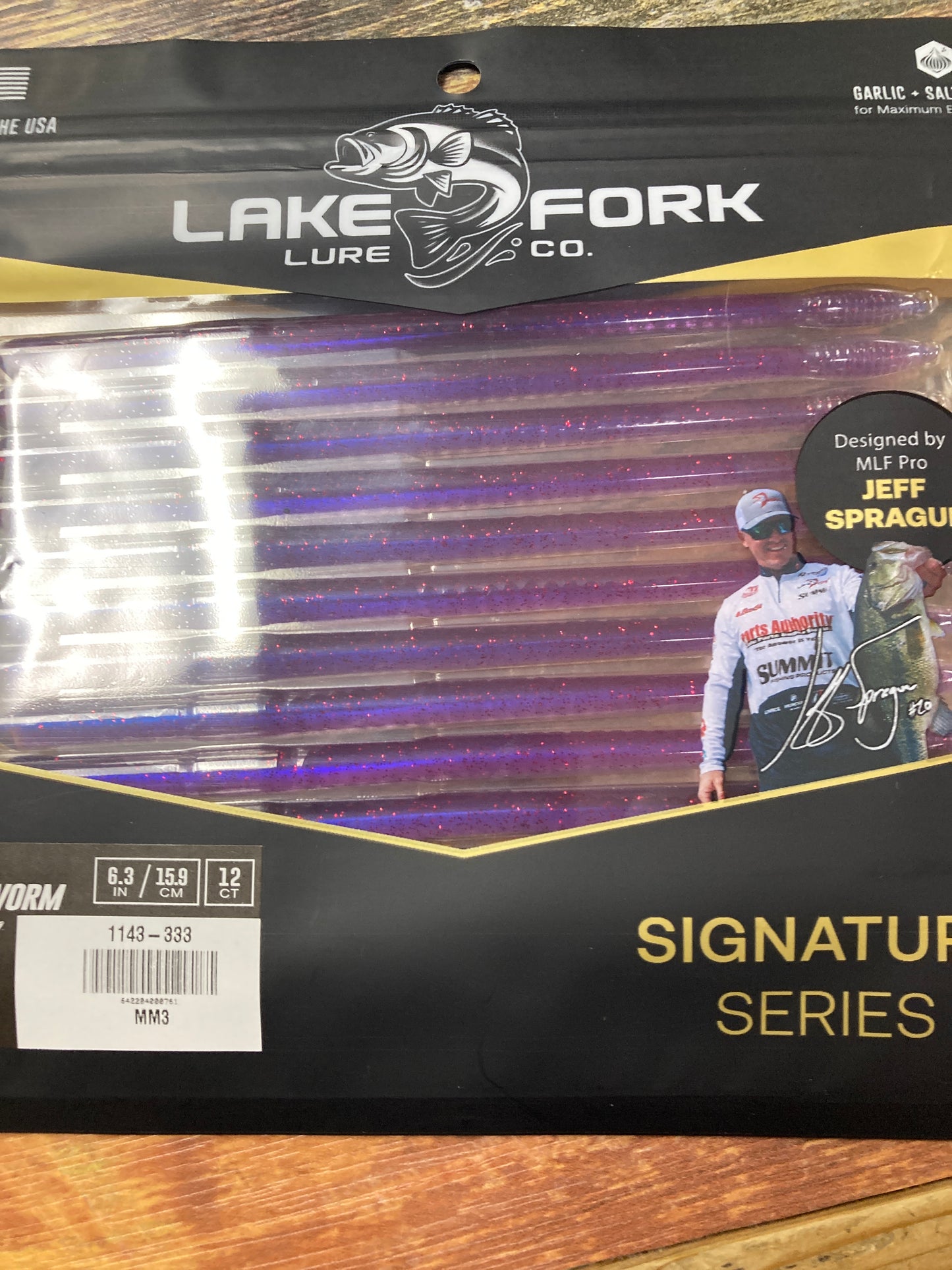 Lake Fork Lures Pro Flat Finesse Worm MM3