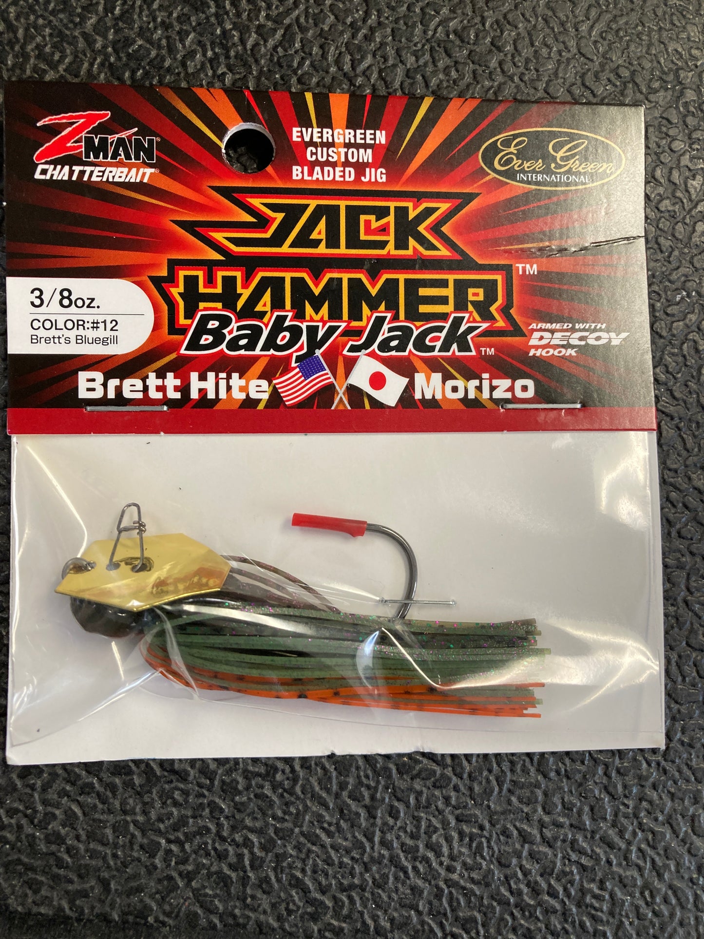 Z Man Jack Hammer Baby Jack 3/8 oz. Brett's Bluegill