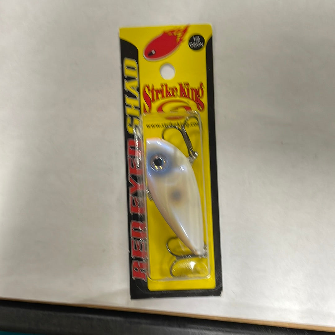 Strike King Red Eyed Shad 1/2 oz. Oyster
