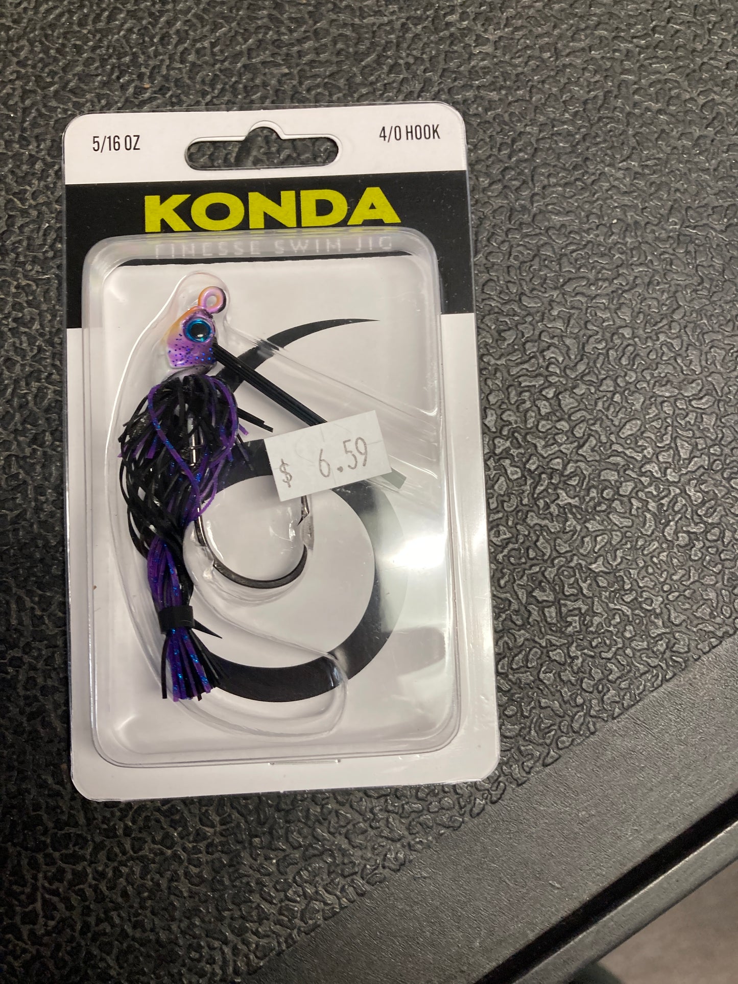 KONDA Finesse Swim Jig 5/16 oz. 4/0 Junebug Gill