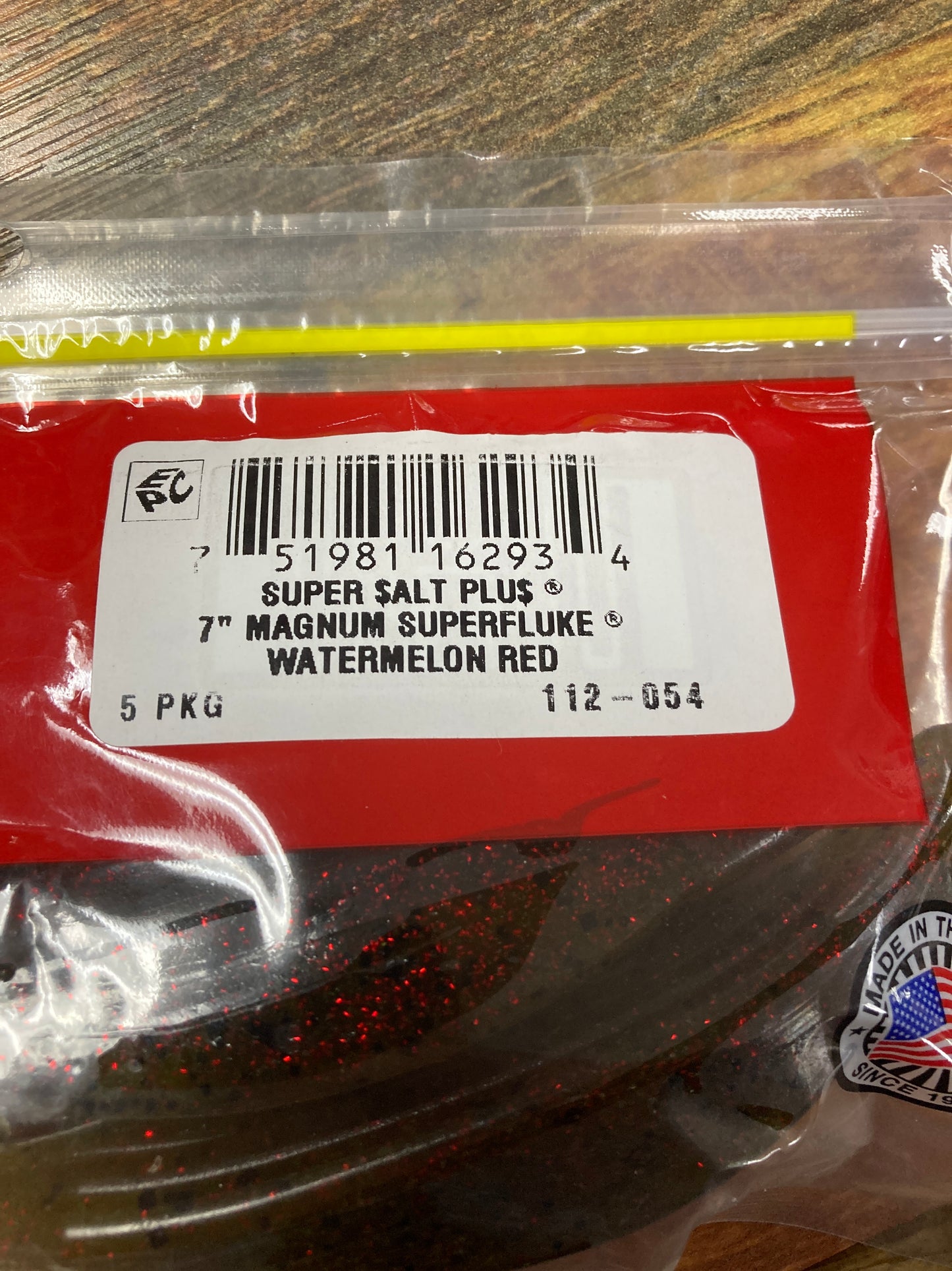 Zoom Mag Super Fluke 7" Watermelon Red