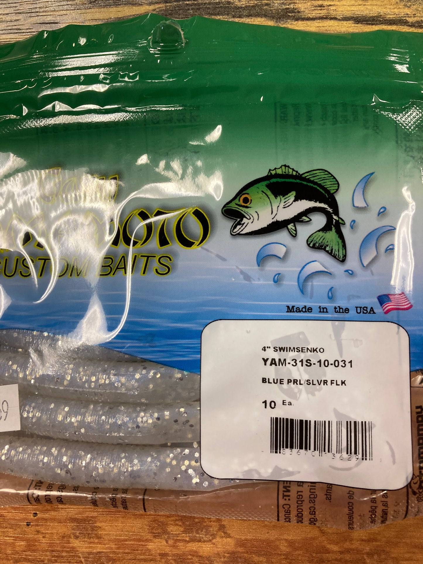 Yamamoto Swim Senko - Blue Pearl/Lg Silver Flake