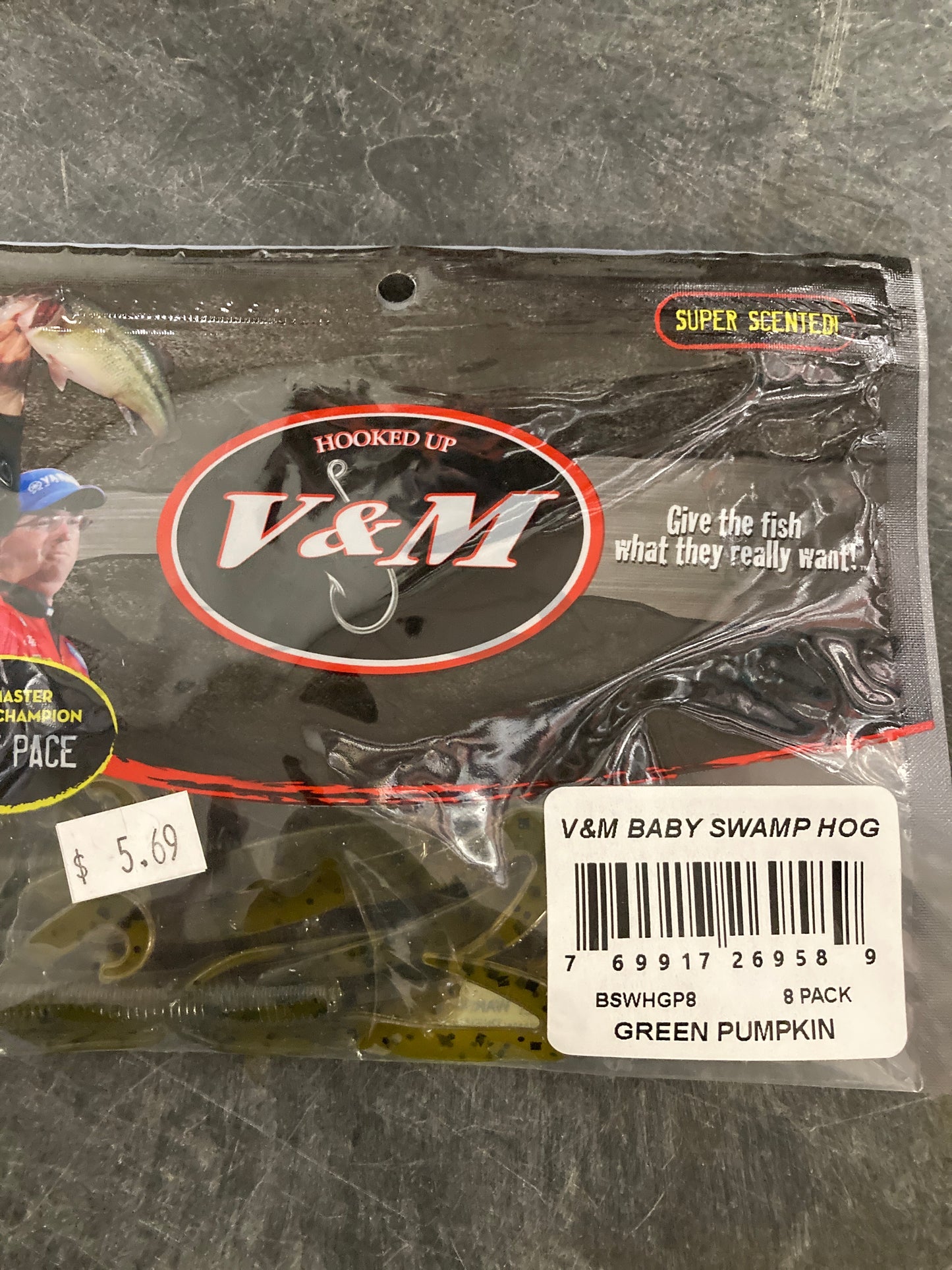 V&M Baby Swamp Hog - Green pumpkin