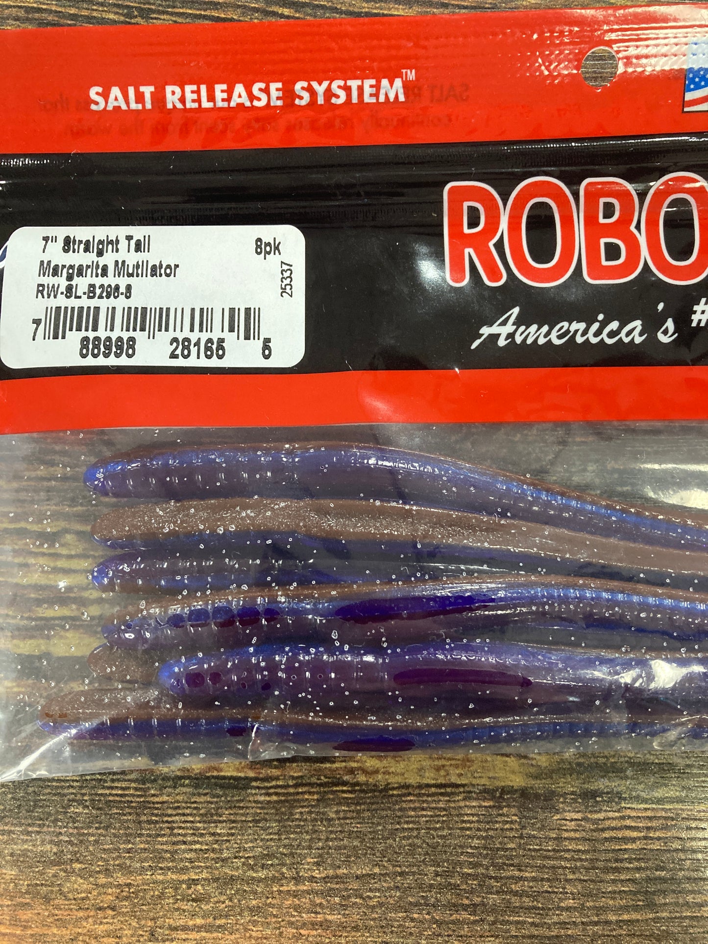 Roboworm Straight Tail Worm 7" Marg Mutilator