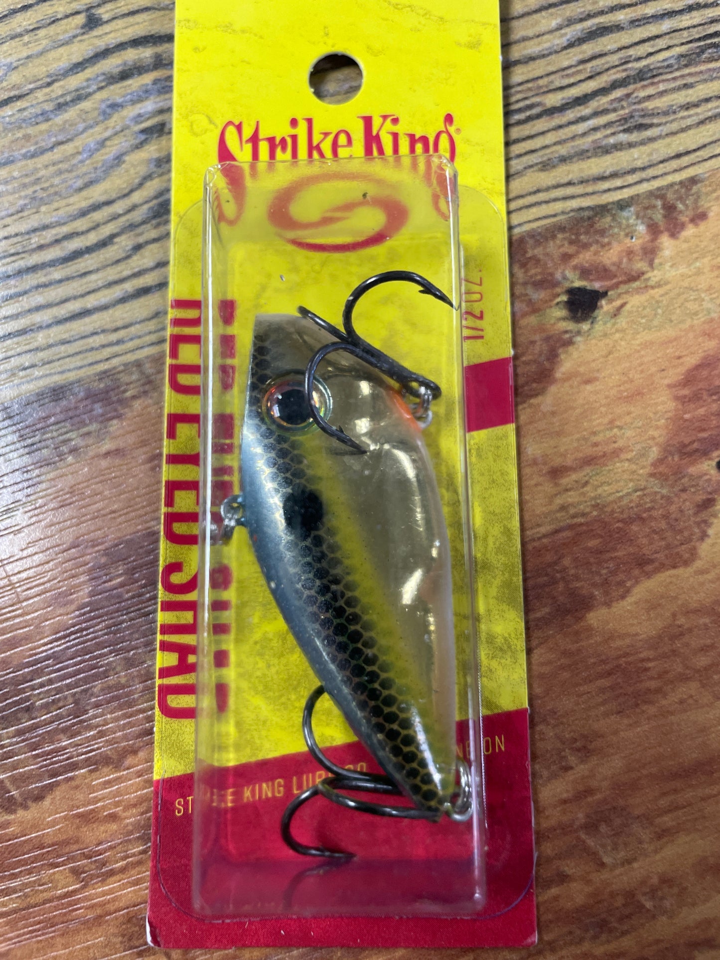 Strike King Red Eye Shad Gold Sexy Shad