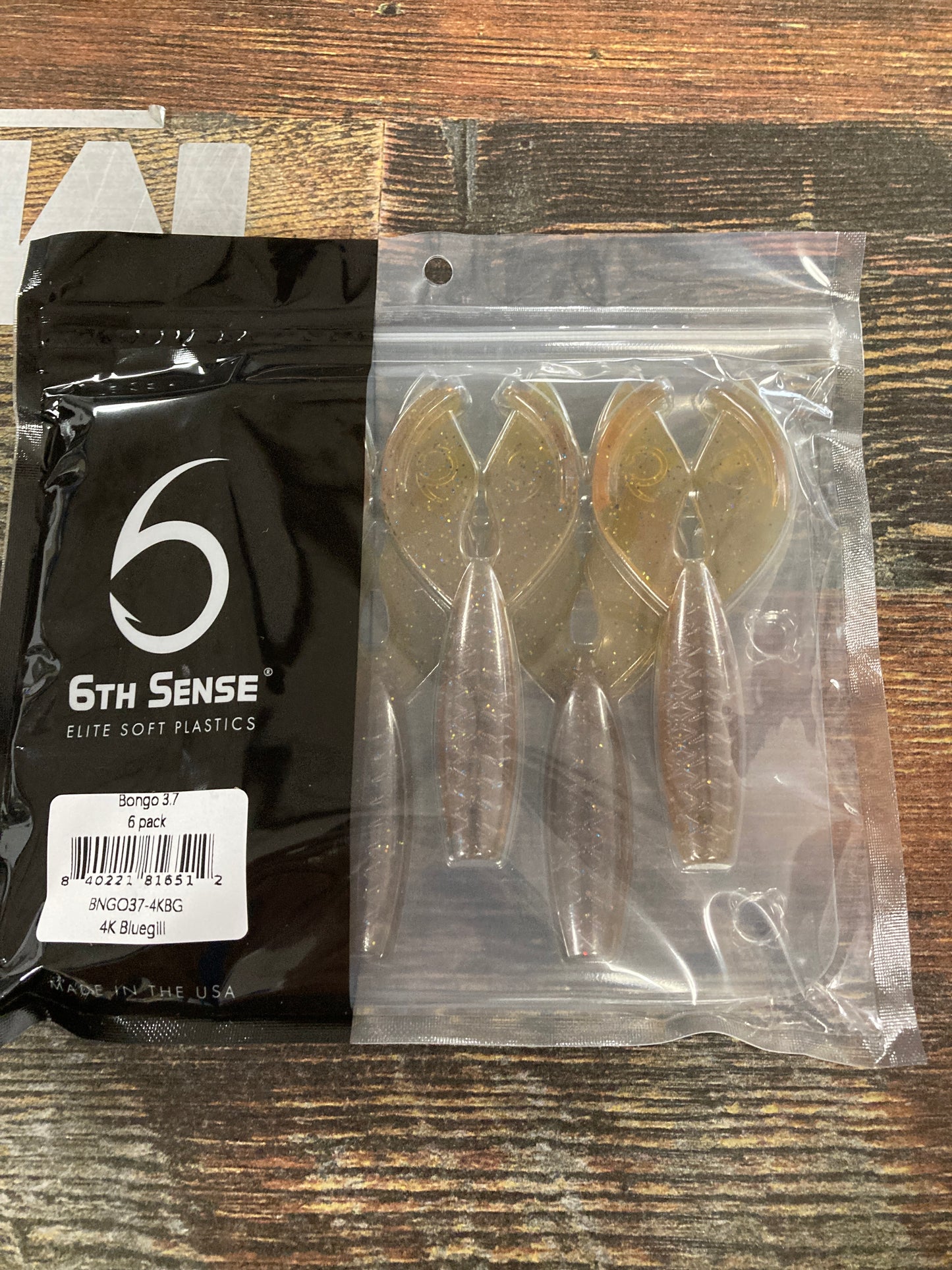 6th Sense Bongo 3.7" 4K Bluegill