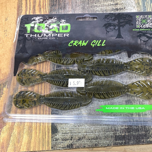 Toad Thumper craw gill